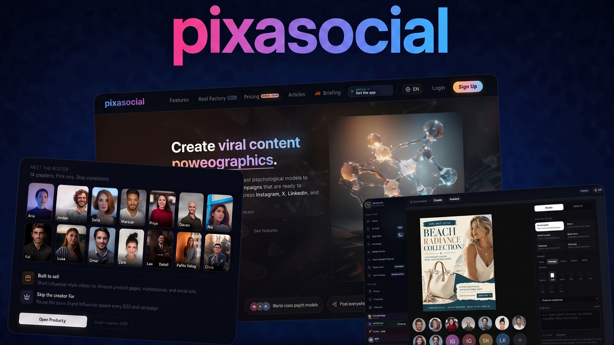 PixaSocial banner